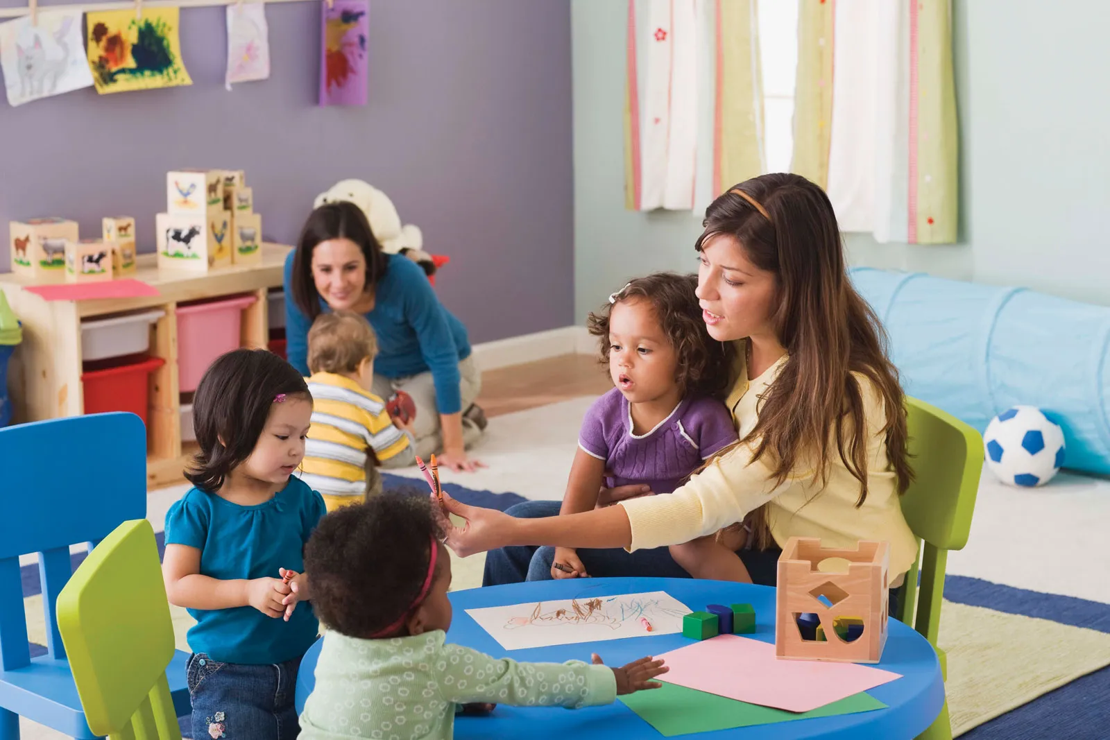 In-house day care facility for families at Snehal Exotica Ahmedabad