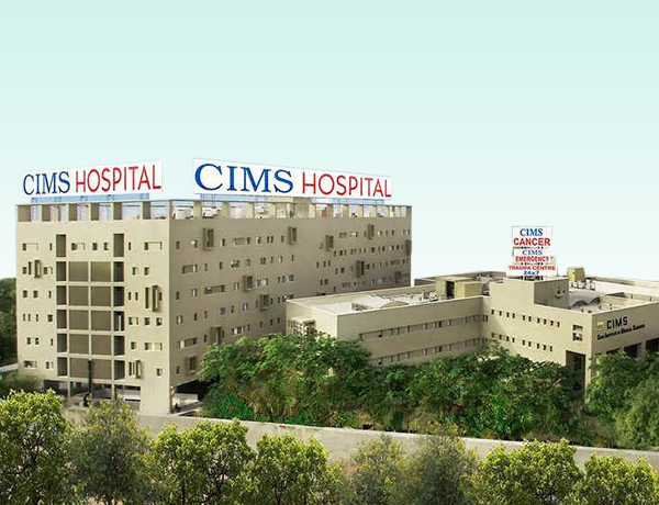 CIMS Hospital 2.6 km near Snehal Exotica 3BHK luxurious homes in Ahmedabad