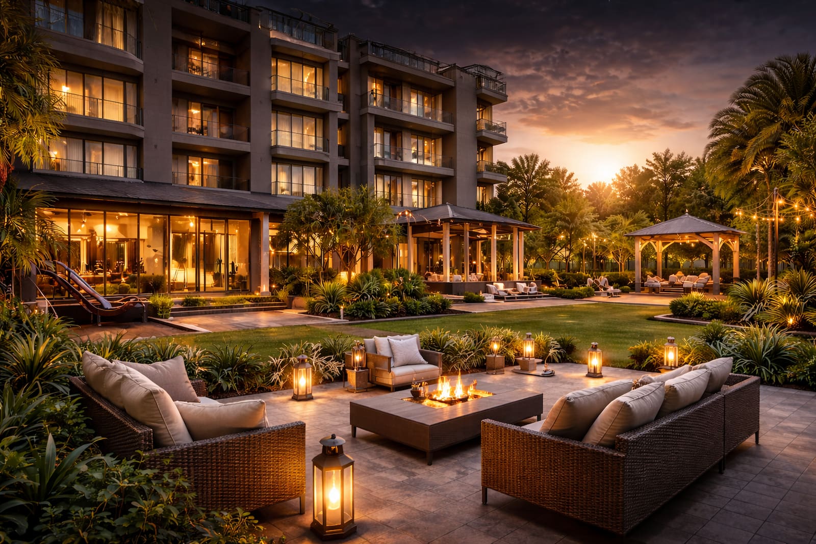 Luxury amenities at Snehal Exotica by V Gajjar Developers, Sattadhar Ahmedabad